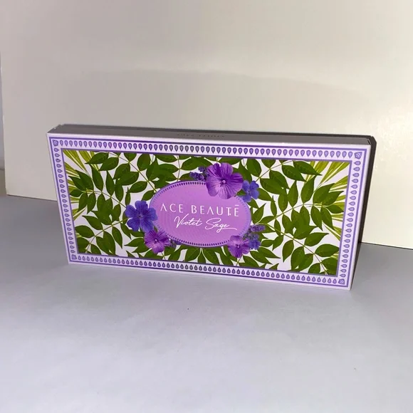 Ace Beauté Violet Sage Eyeshadow Palette – Limited Edition Vegan Makeup - Picture 2 of 5